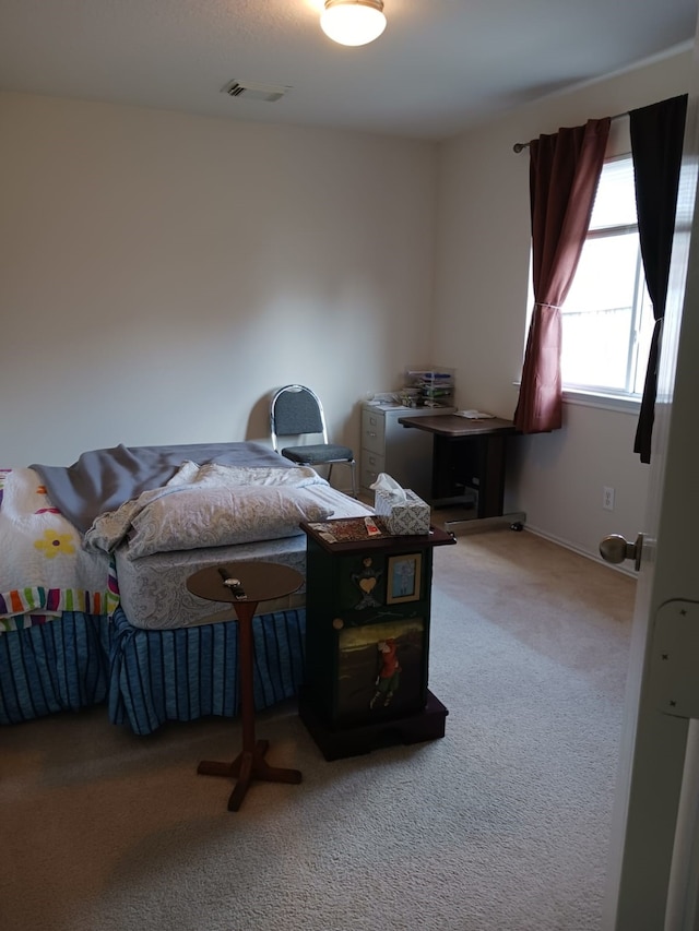 bedroom featuring carpet floors