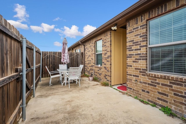 view of patio / terrace