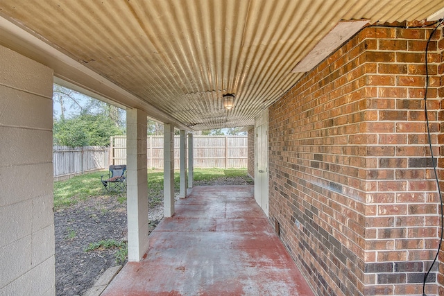 view of patio