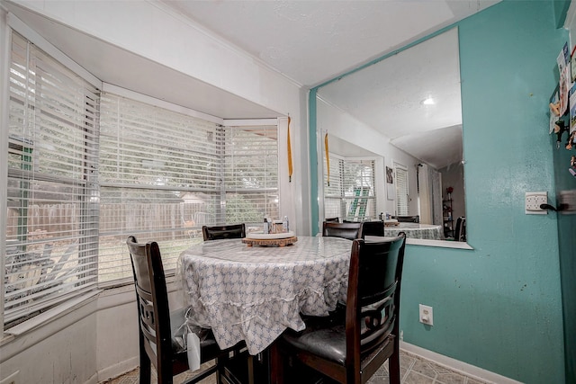 view of dining area