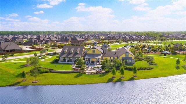 10914 Prospect Hill Ct, Missouri City, TX 77459 - aerial view of residential area with a nearby body of water