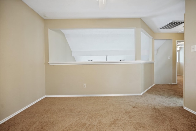 unfurnished room with carpet