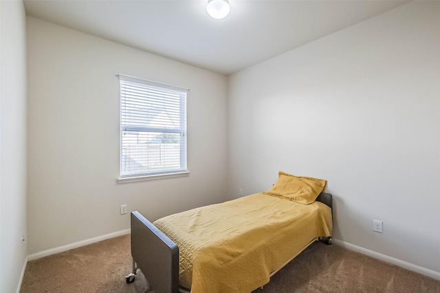 bedroom featuring carpet flooring