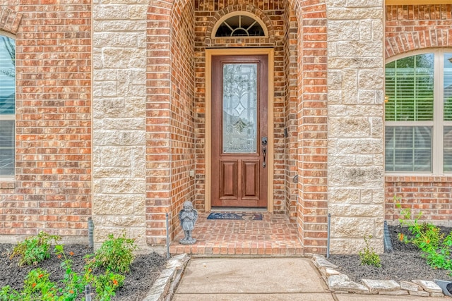 view of property entrance