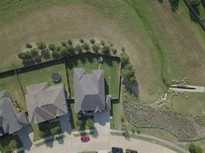 aerial view featuring a rural view