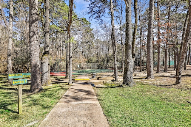 40 Pecan Cv, Coldspring, TX 77331 - surrounding community featuring a lawn