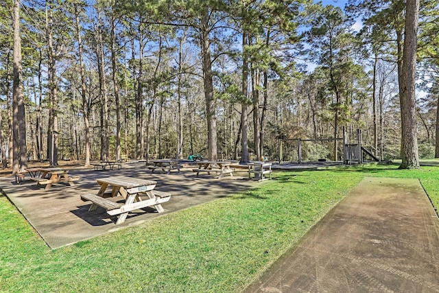 40 Pecan Cv, Coldspring, TX 77331 - view of yard