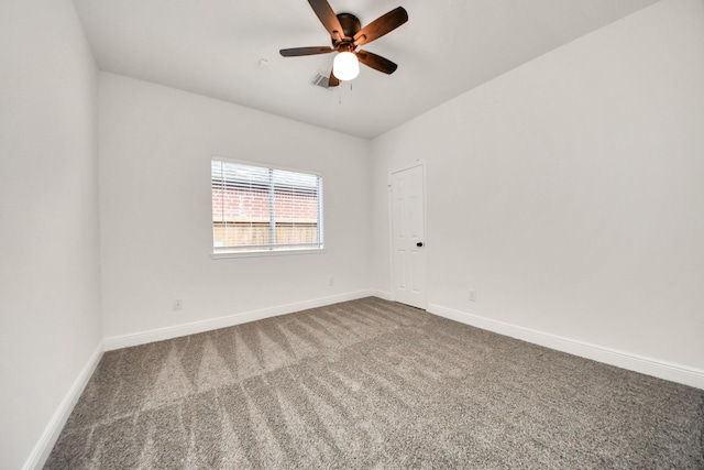 14339 Arborcrest St, Houston, TX 77062 - carpeted spare room featuring a ceiling fan and baseboards
