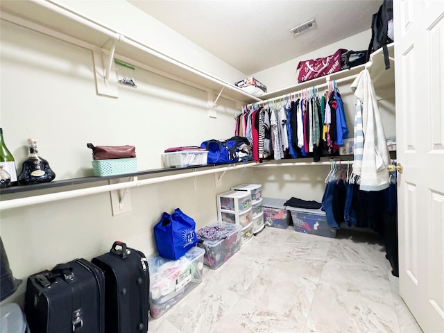 view of spacious closet