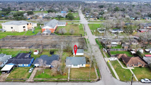 5879 Belcrest St, Houston, TX 77033 - aerial view of residential area