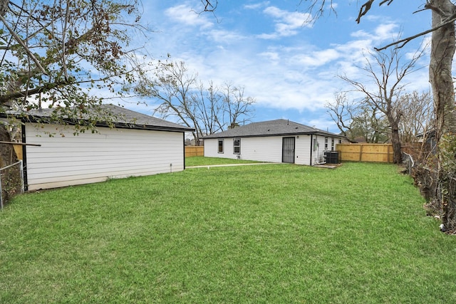 5879 Belcrest St, Houston, TX 77033 - view of fenced backyard