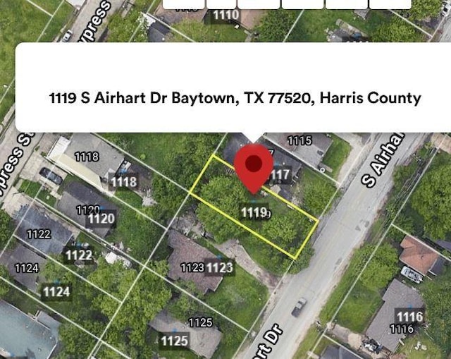 1119 S Airhart Dr, Baytown TX, 77520 land for sale