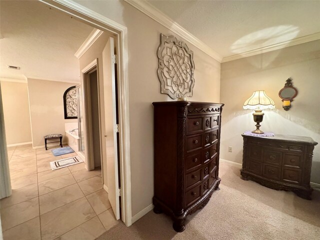 125 Clear Spgs, Trinity, TX 75862 - hall with ornamental molding and baseboards