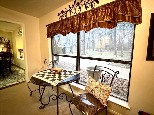 125 Clear Spgs, Trinity, TX 75862 - carpeted dining room with baseboards