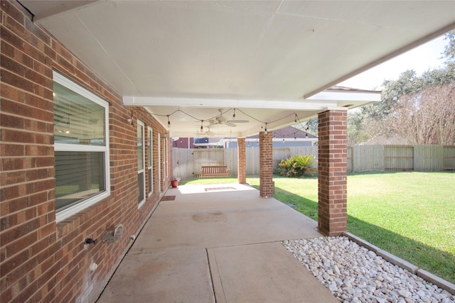 view of patio