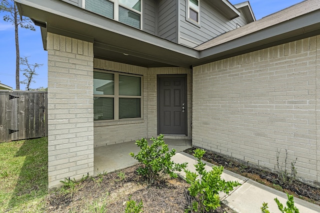 view of property entrance