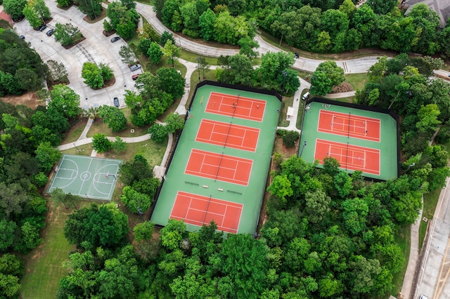 aerial view