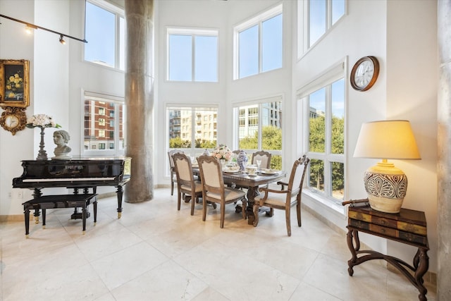 sunroom featuring a healthy amount of sunlight