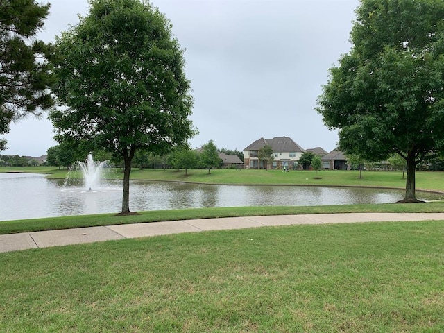 property view of water