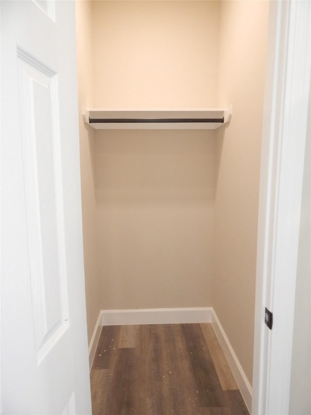 view of closet