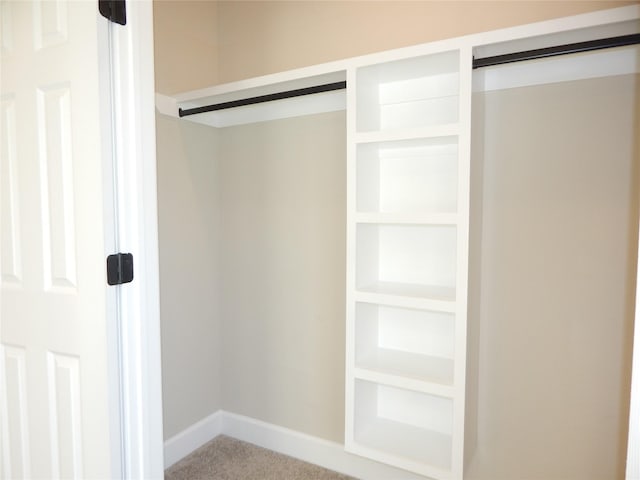 view of closet