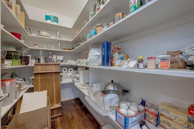 view of pantry