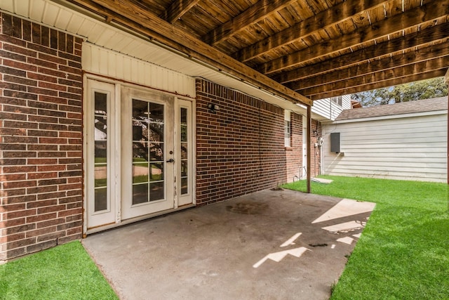 view of patio