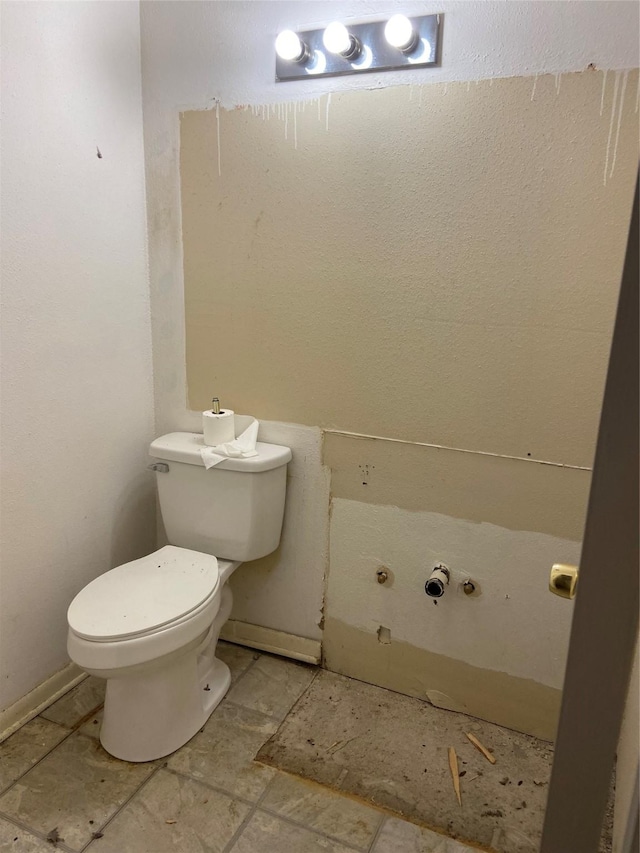 half bath with toilet