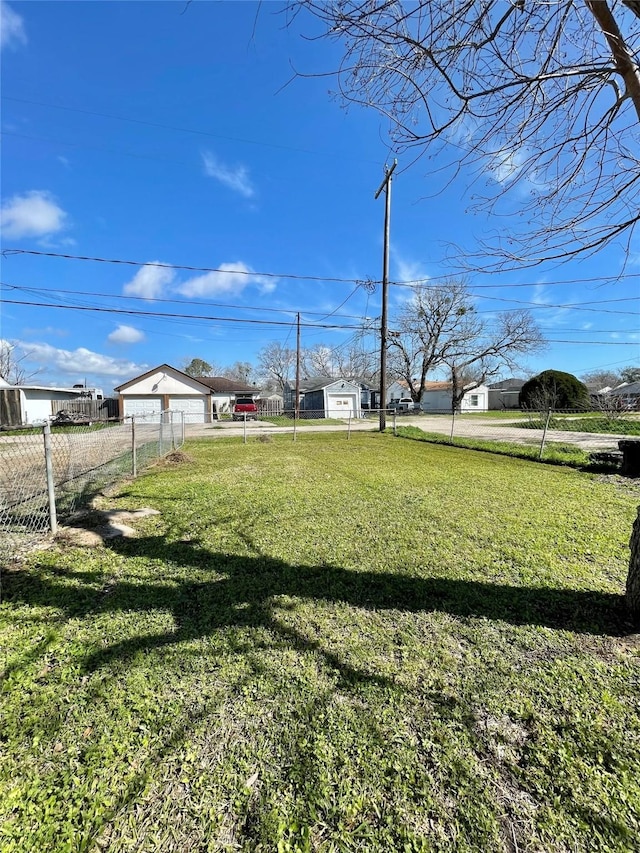 view of yard