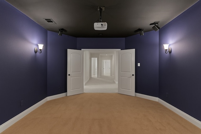 18111 Dockside Landing Dr, Cypress, TX 77433 - home theater room with carpet flooring and baseboards