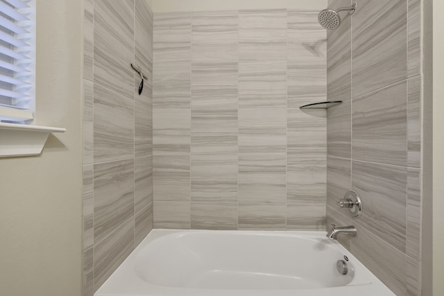 bathroom featuring tub / shower combination