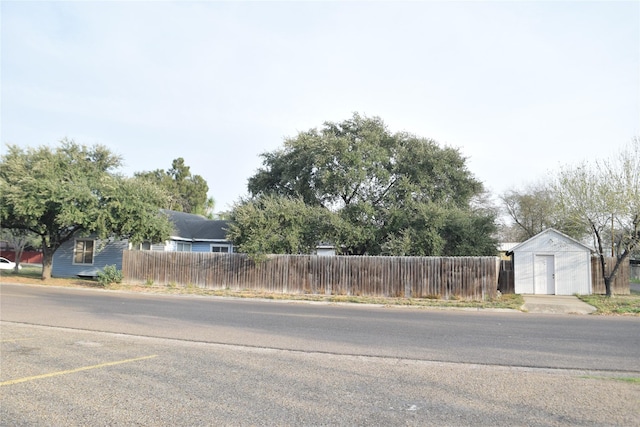 view of street