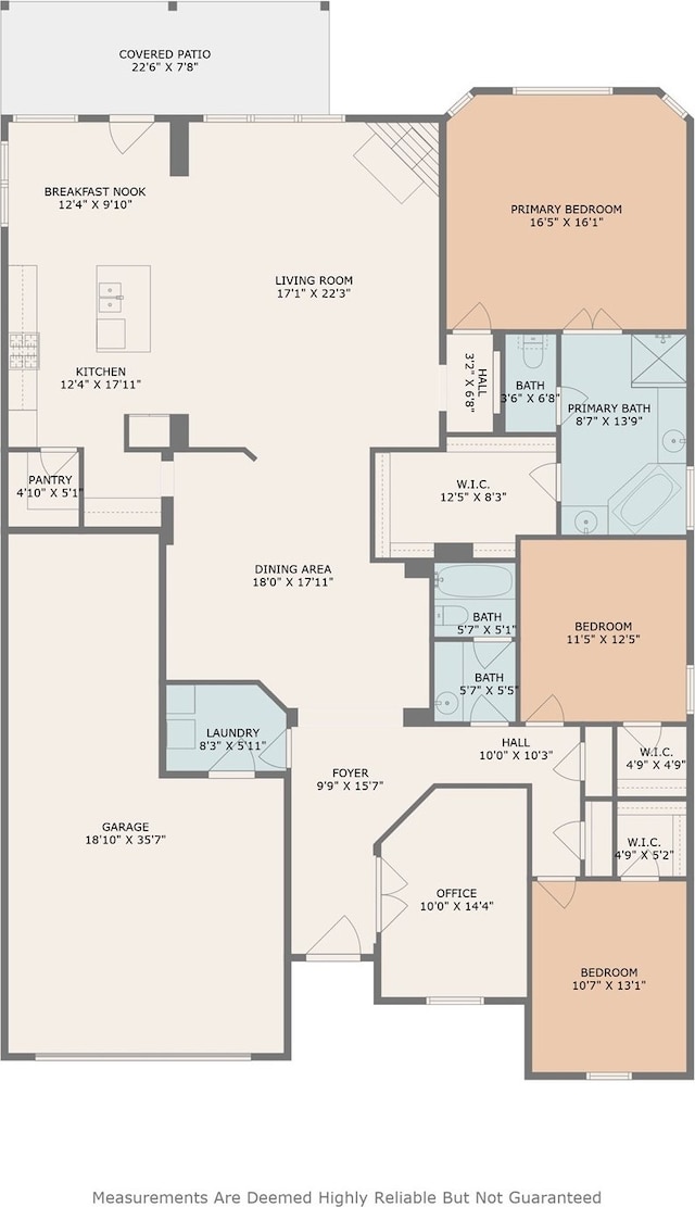 9518 Brannok Ln, Tomball, TX 77375 - property floor plan