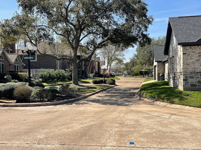 view of road