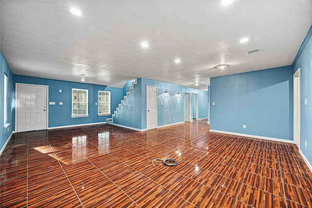 view of unfurnished living room