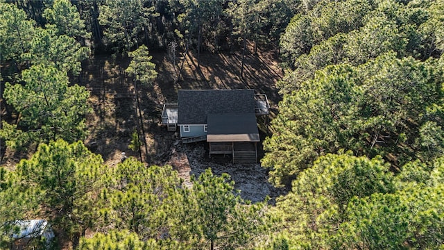 drone / aerial view