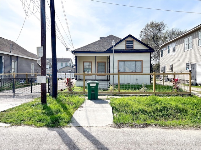 view of bungalow