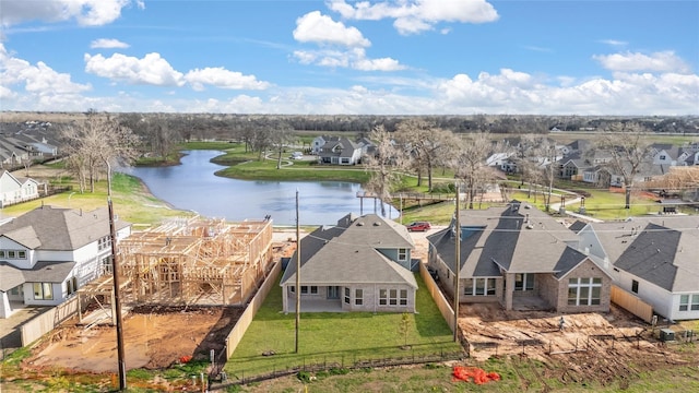 32626 Fly Fish Way, Fulshear, TX 77441 - aerial view of residential area featuring a nearby body of water