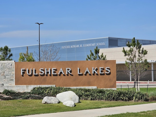 32650 Fly Fish Way, Fulshear, TX 77441 - view of community sign