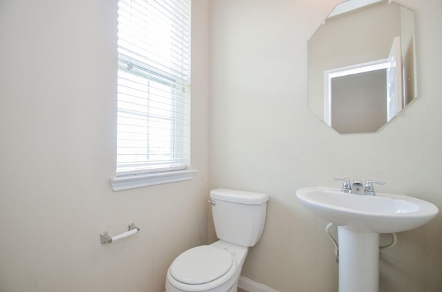 bathroom with toilet