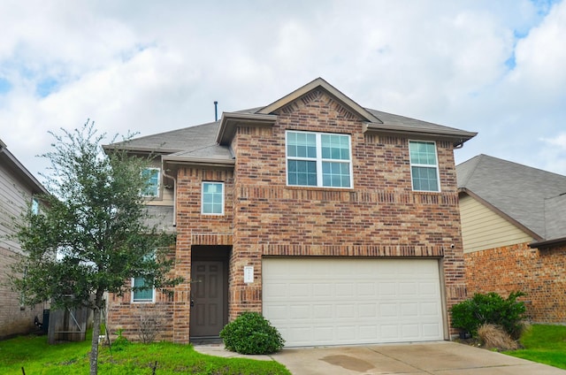 front facade featuring a garage