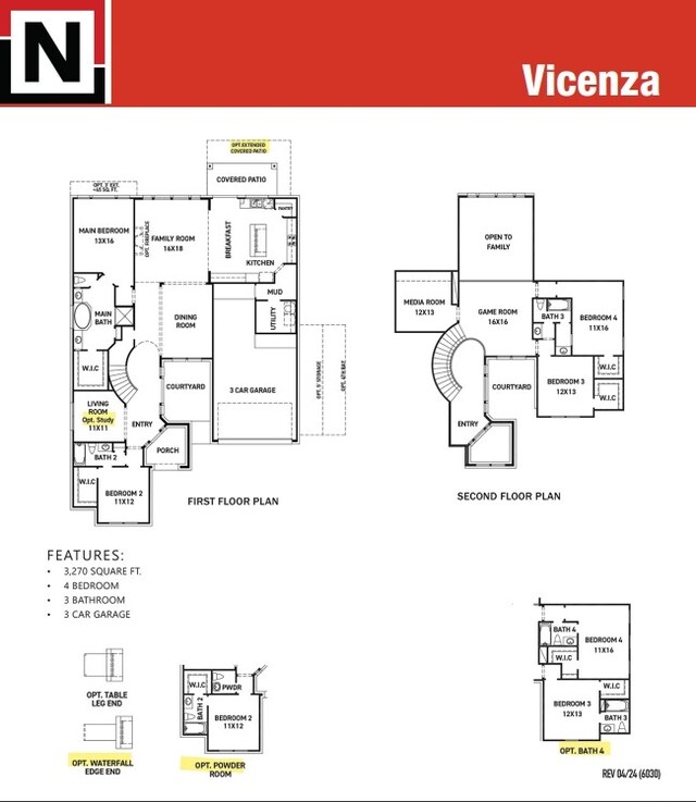 4410 Southpoint Way S, Fulshear, TX 77441 - plan