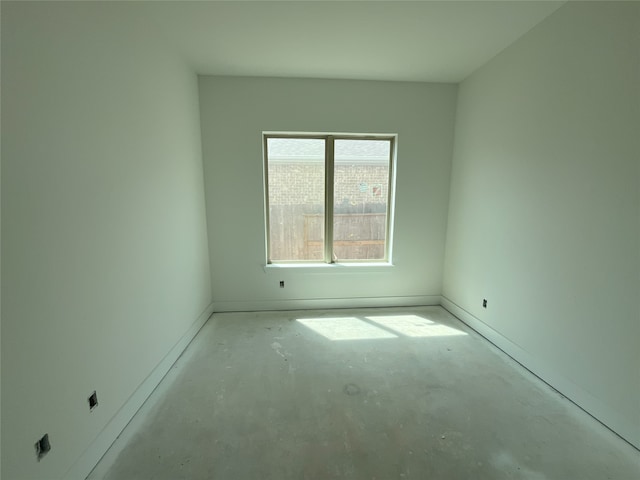 4410 Southpoint Way S, Fulshear, TX 77441 - spare room with baseboards and concrete floors
