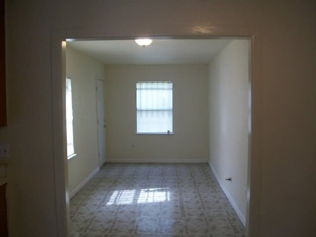 view of unfurnished room