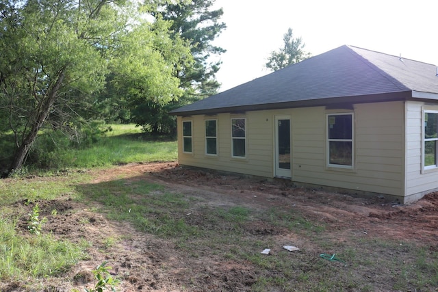 view of rear view of property