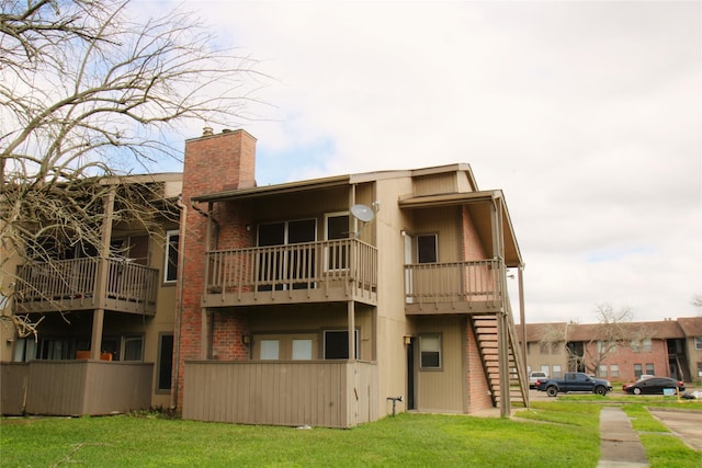 418 Garland Dr Unit 222, Lake Jackson, TX 77566 - view of property featuring stairway