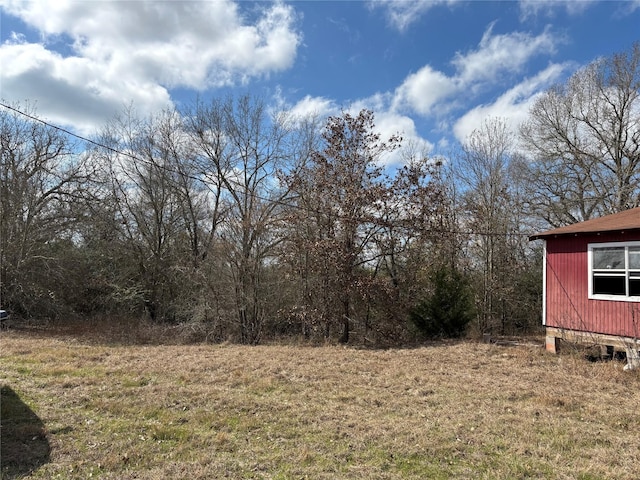 view of yard