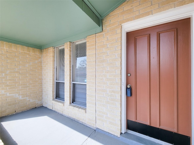 view of property entrance