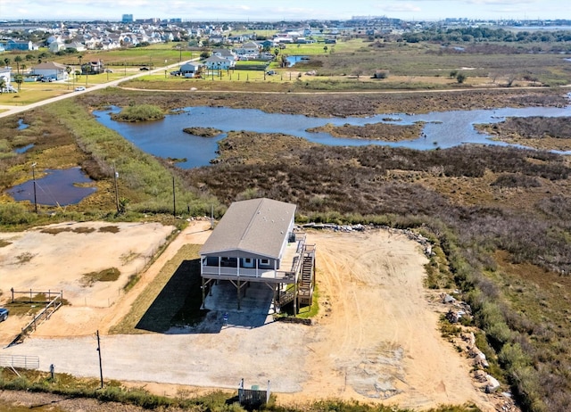 1623 Bay Meadows St, Galveston, TX 77554 - aerial view with a water view