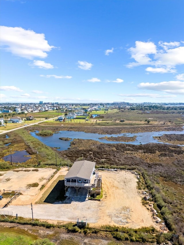 1623 Bay Meadows St, Galveston, TX 77554 - aerial view with a water view